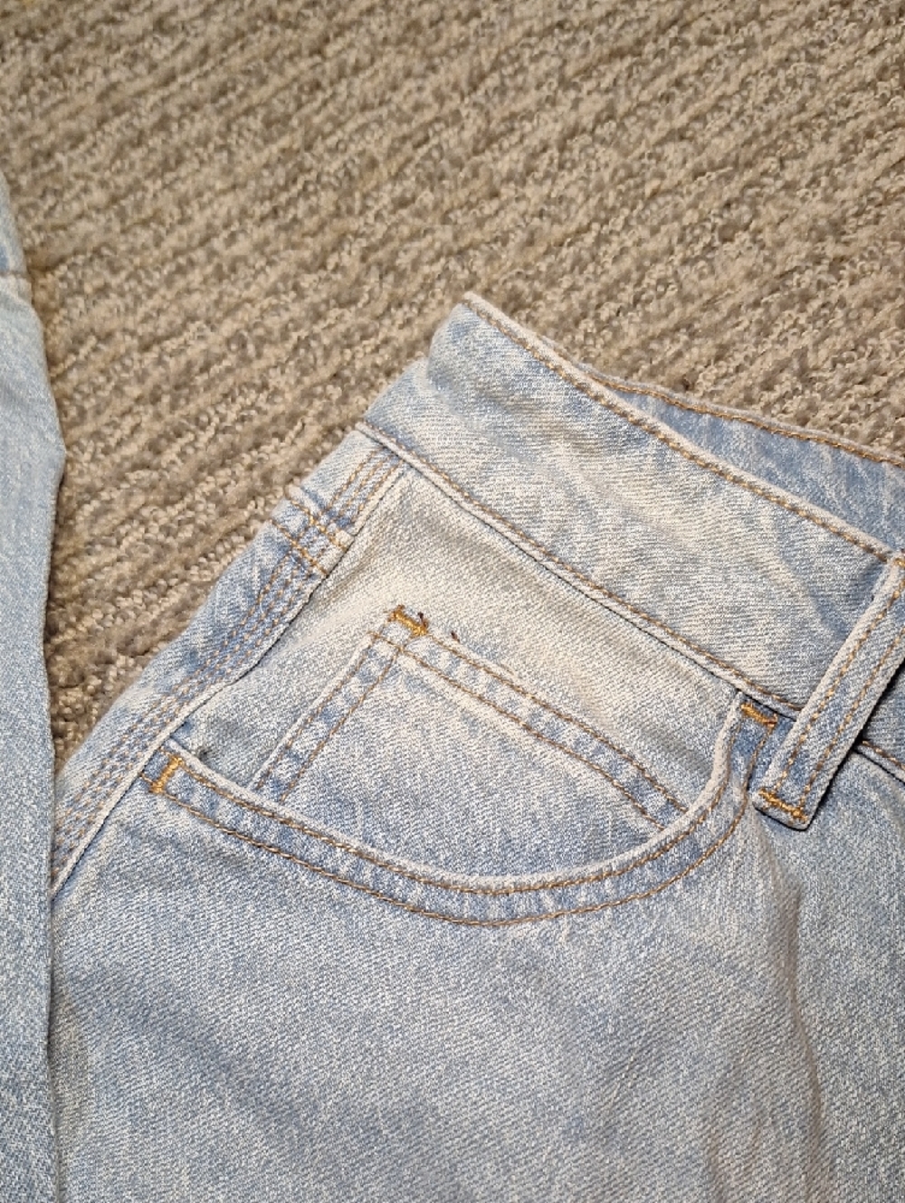 No Boundaries Light Blue Wide Leg Jeans - Picture 2 of 8